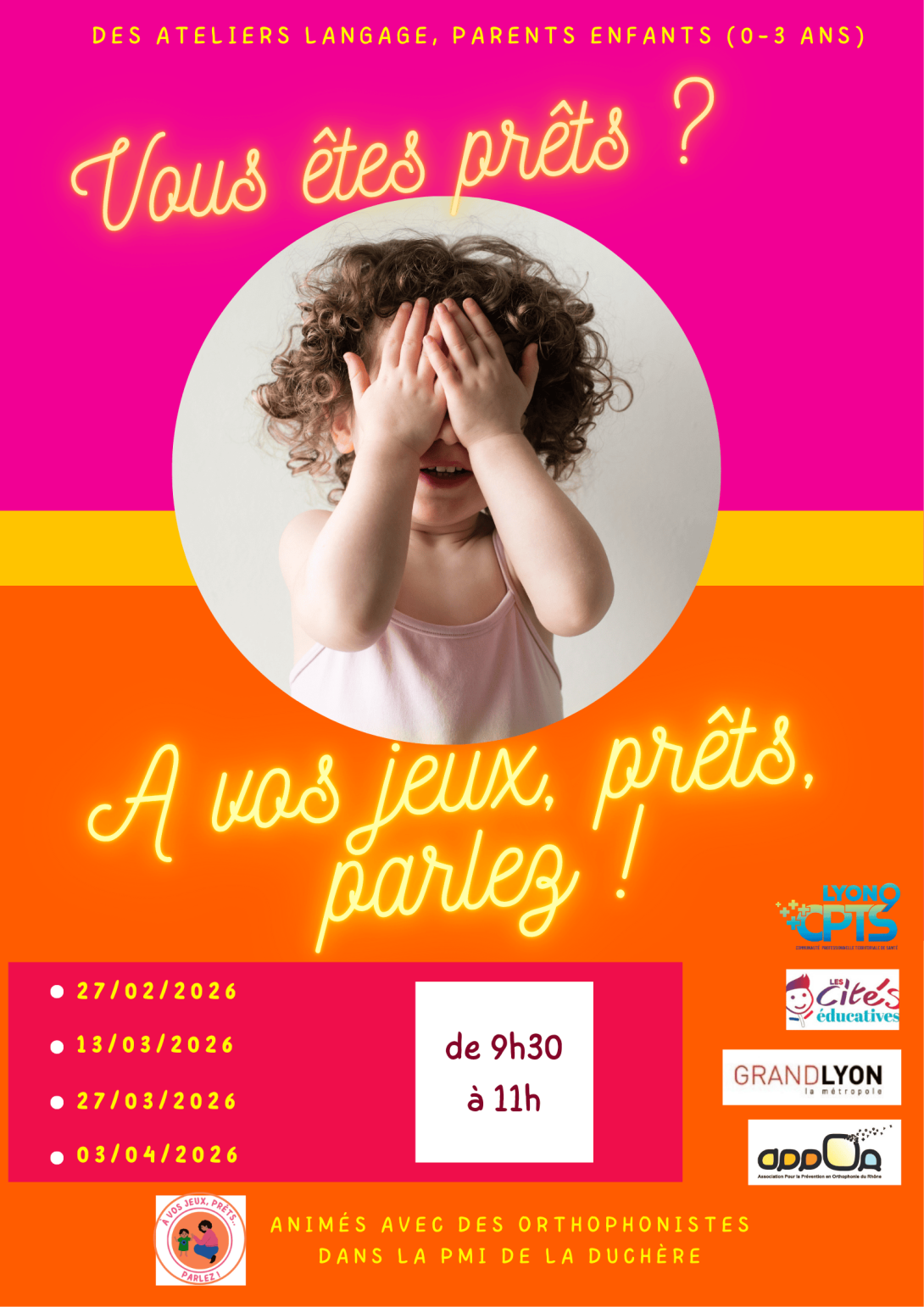 Atelier "A vos marques, prêts, partez!" - Cycle 1 Atelier 1